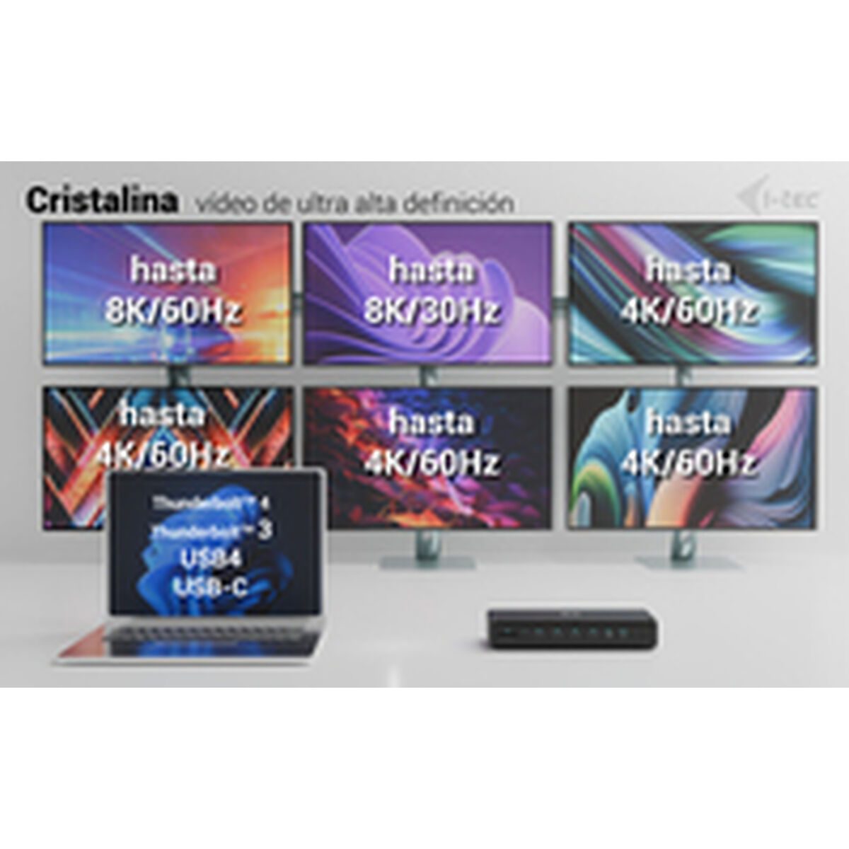 Podpěra notebooku i-Tec CA6MONITORDOCKPD